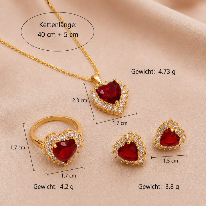 Anavelle Roubella Schmuckset | Gold