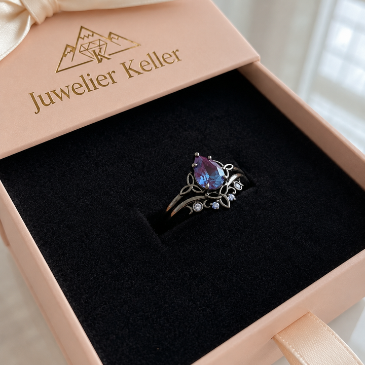 Amethyst-Lagenring