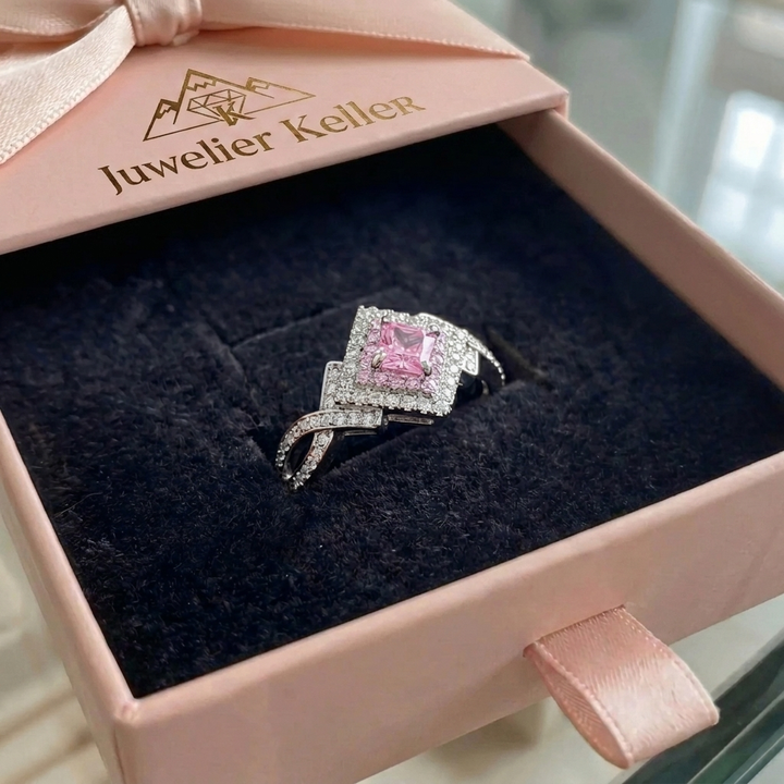 Couture Pavé-Quadratring