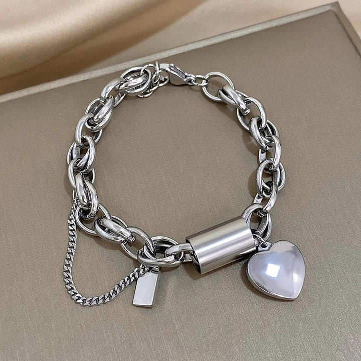 Dickes Armband in Gold