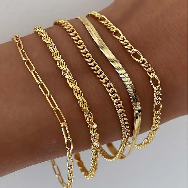 Gesamte Armbänder aus Gold