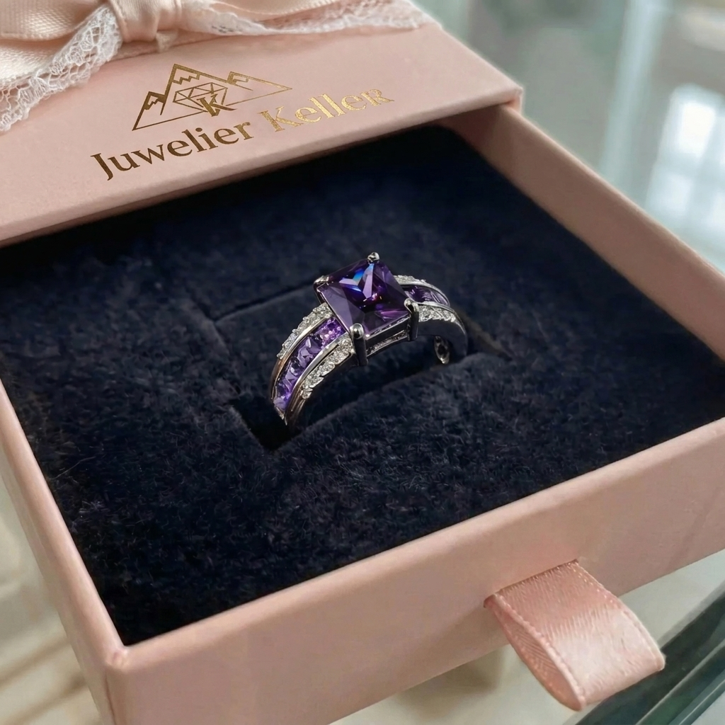 Kassira Lilacmont Ring | Weissgold