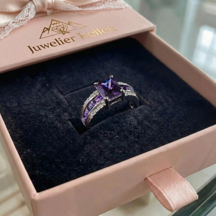 Kassira Lilacmont Ring | Weissgold