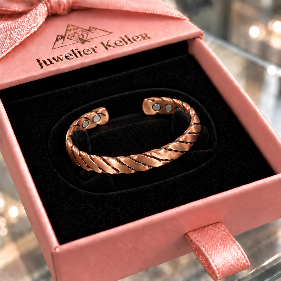 Kupferarmband Eliana mit Grat