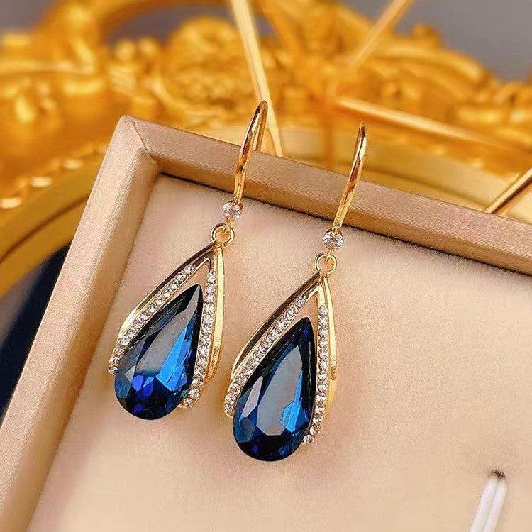 Azura Tropfenohrringe | Gold