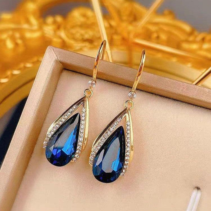 Azura Tropfenohrringe | Gold