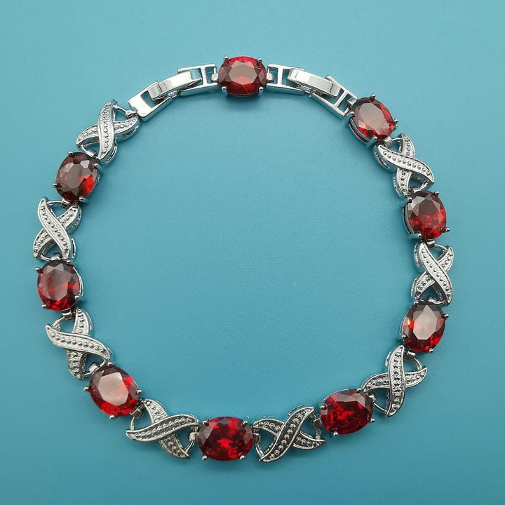 Alendra Flameaux Armband | Weissgold