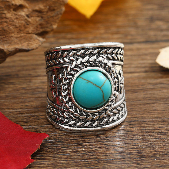 Ravik Stone Offener Ring | Weissgold