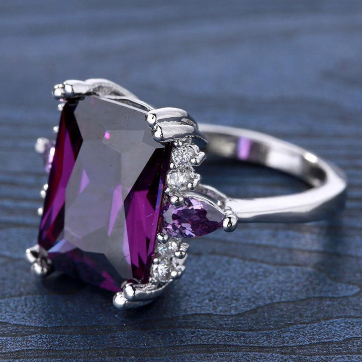 Ring Franziska mit Amethyst