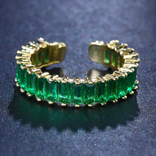 Ring aus Gold und Smaragd