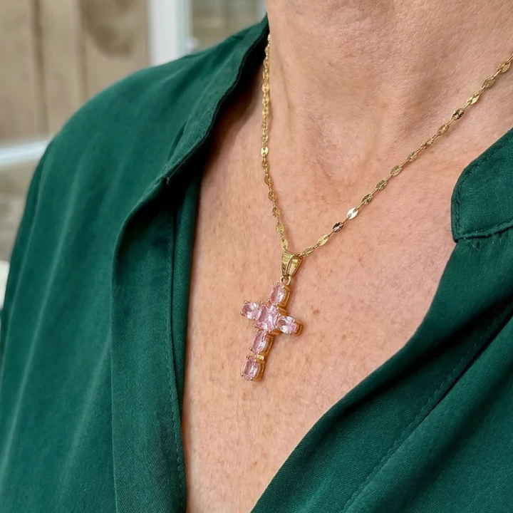 Rosenkreuz-Halskette