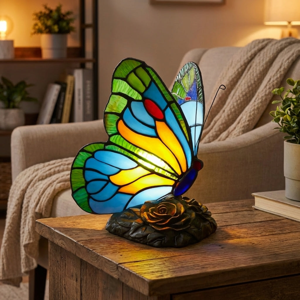 Schmetterling Tiffany-Lampe