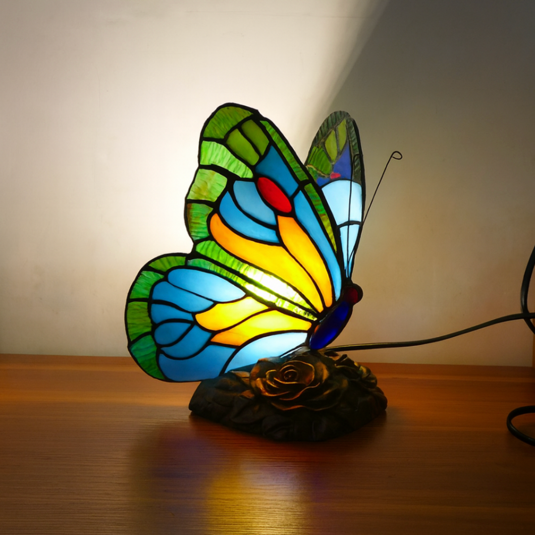 Schmetterling Tiffany-Lampe