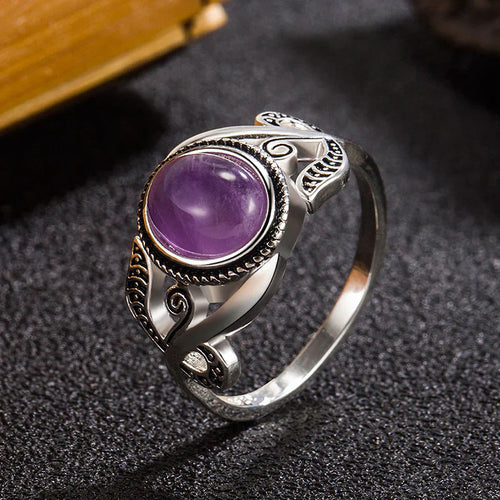 Schwesternring Amethyst