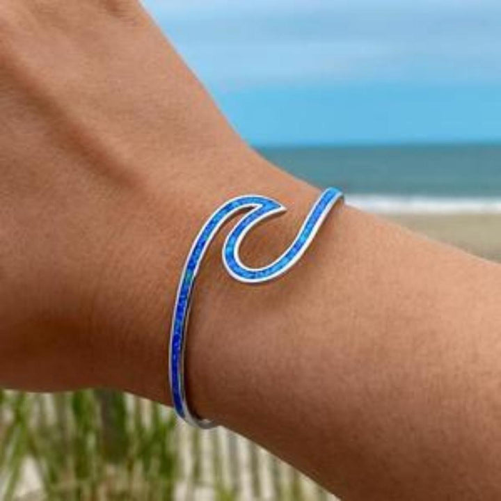 Silberarmband „Opal des Meeres“