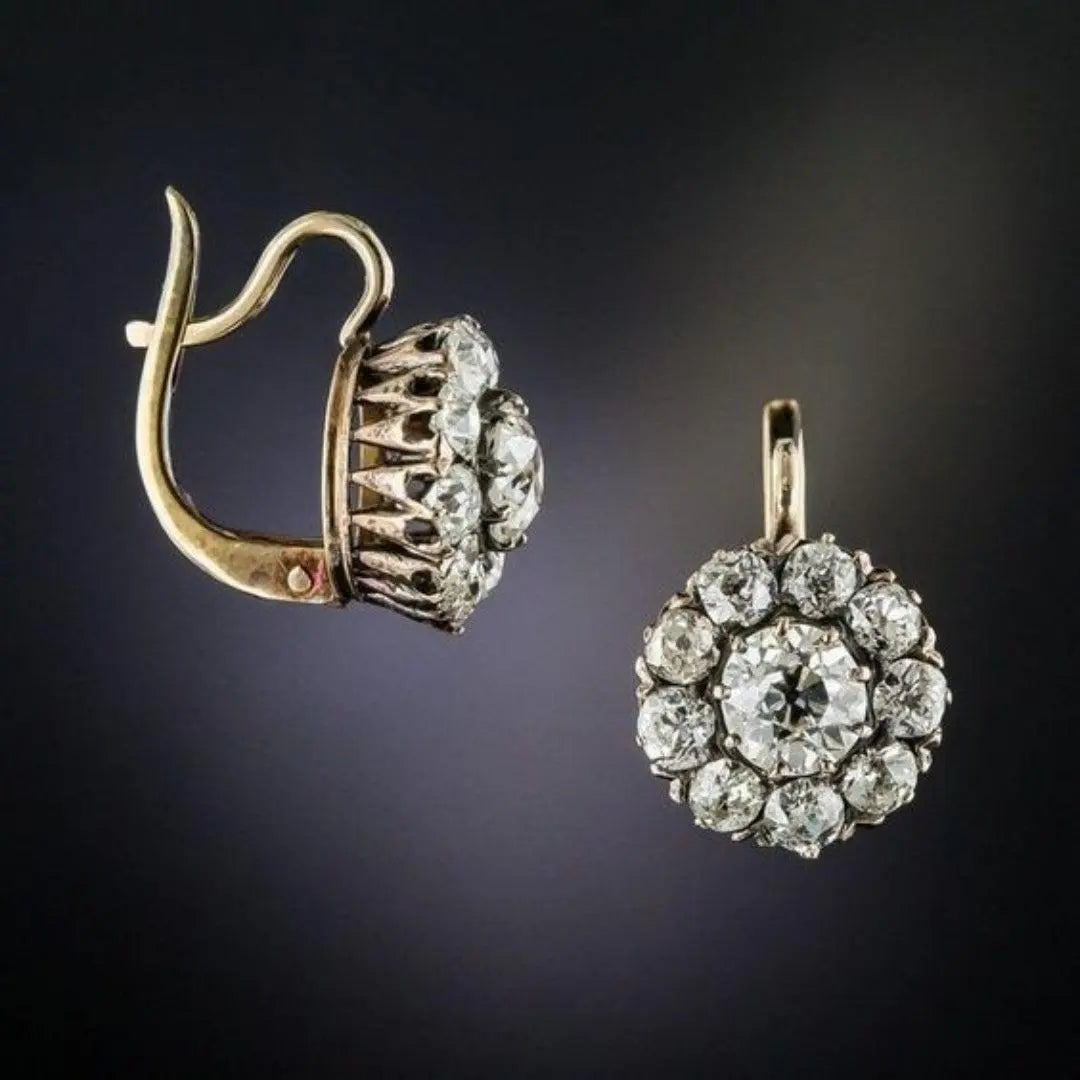Vintage Ohrringe in Gold
