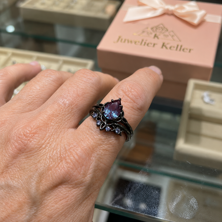 Amethyst-Lagenring