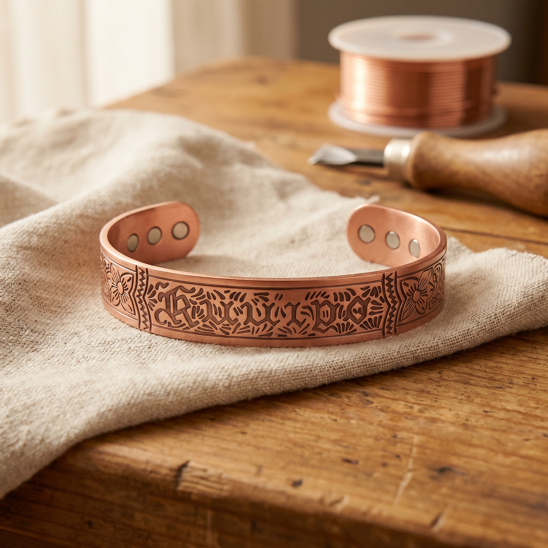 Kupferarmband Strömung