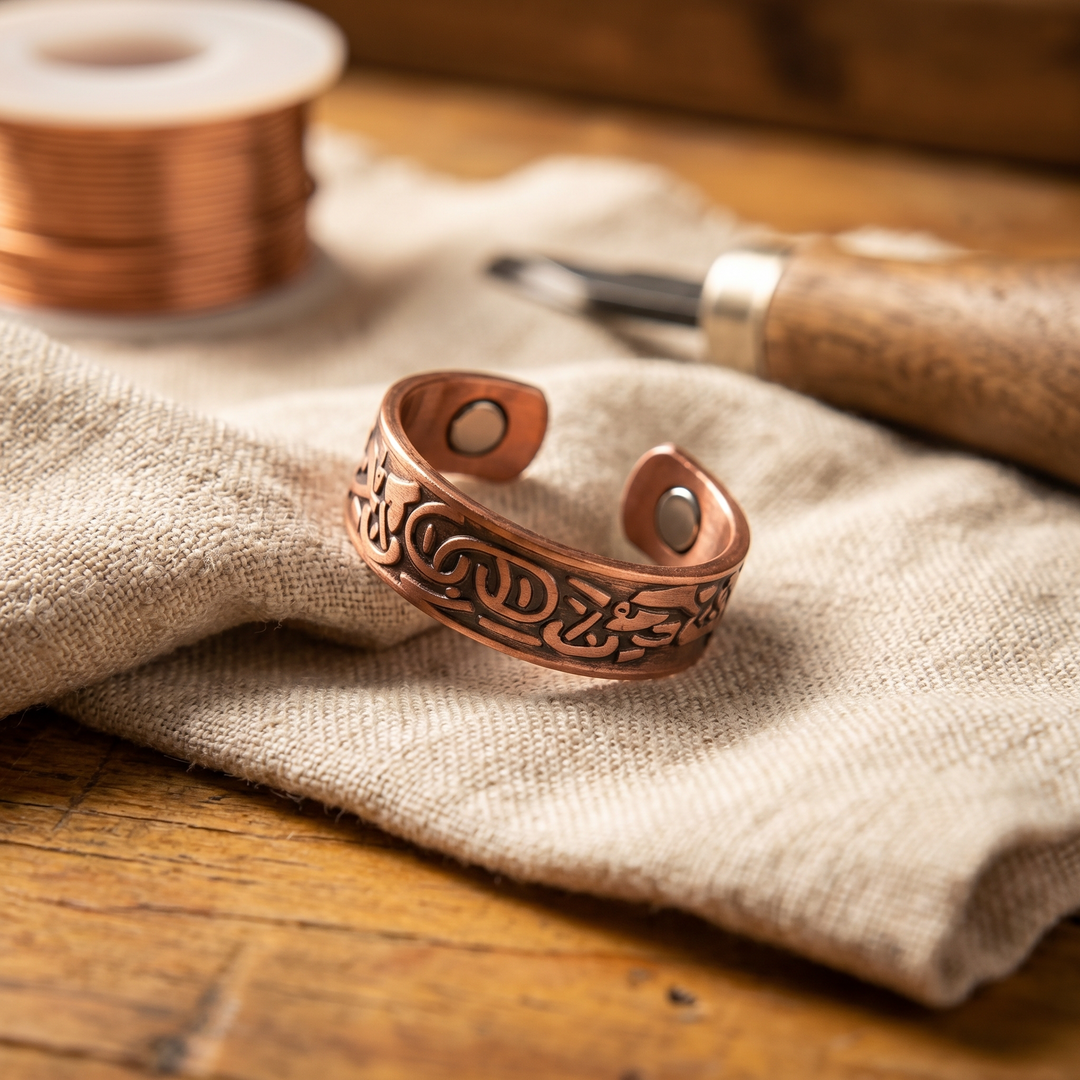 Kupferring Klette