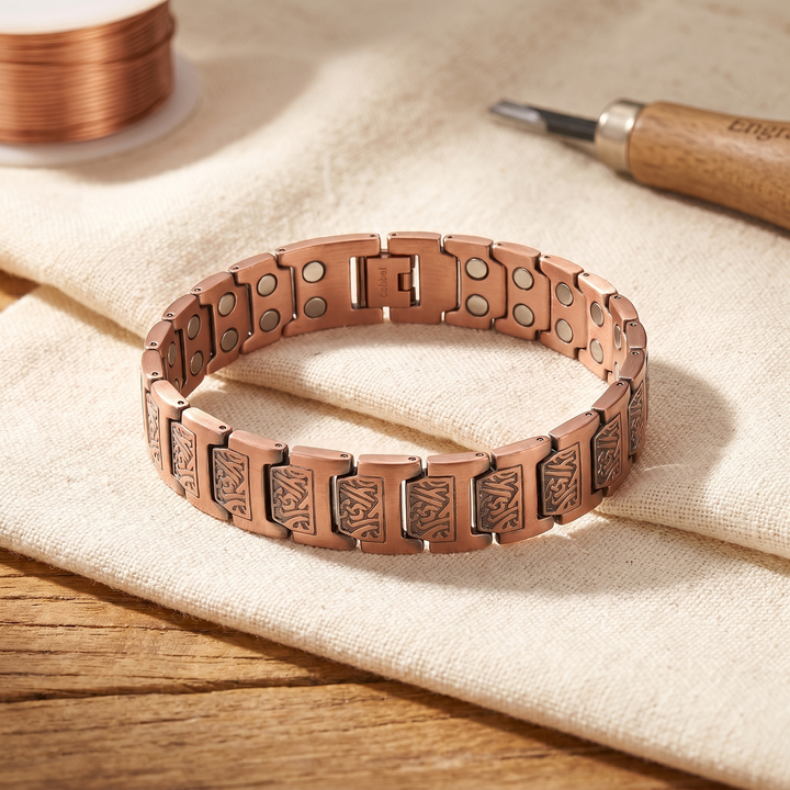 Herren-Kupferarmband Tal