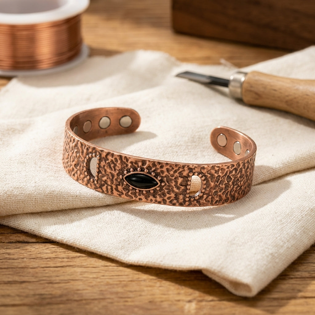 Kupferarmband Nebel